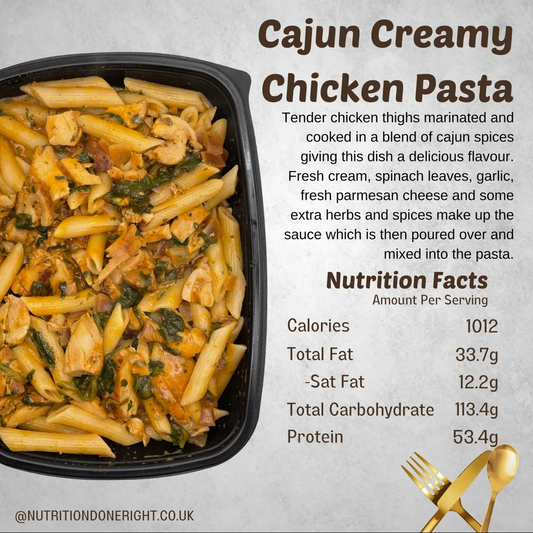 Cajun Creamy Chicken Pasta