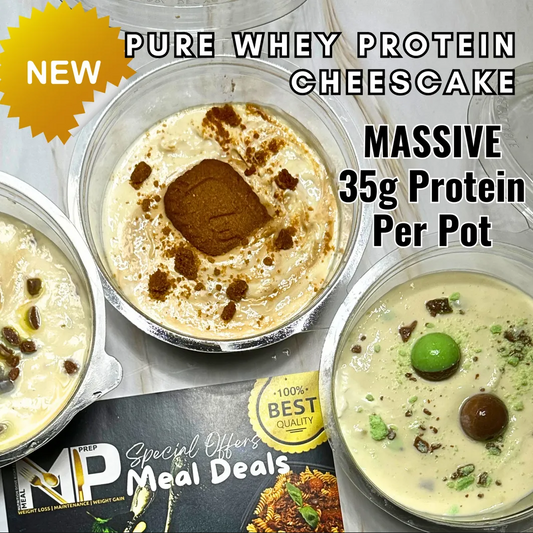 Pure Whey Protein Cheesecakes (35g Protein per pot)