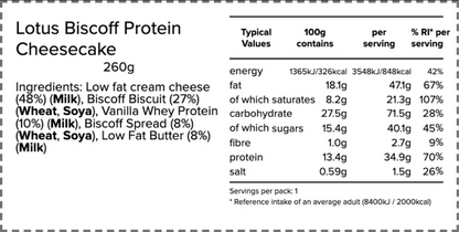 Pure Whey Protein Cheesecakes (35g Protein per pot)