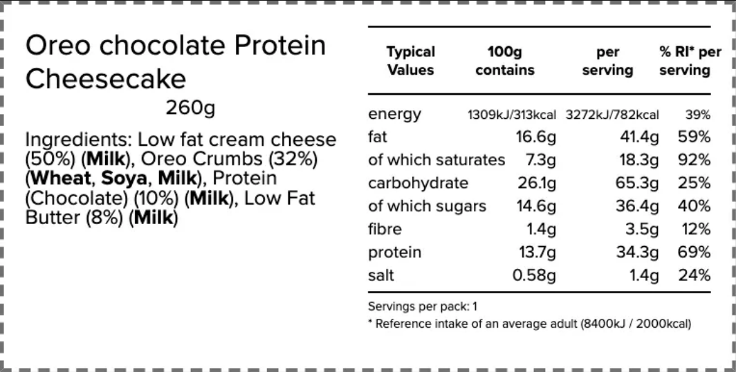Pure Whey Protein Cheesecakes (35g Protein per pot)